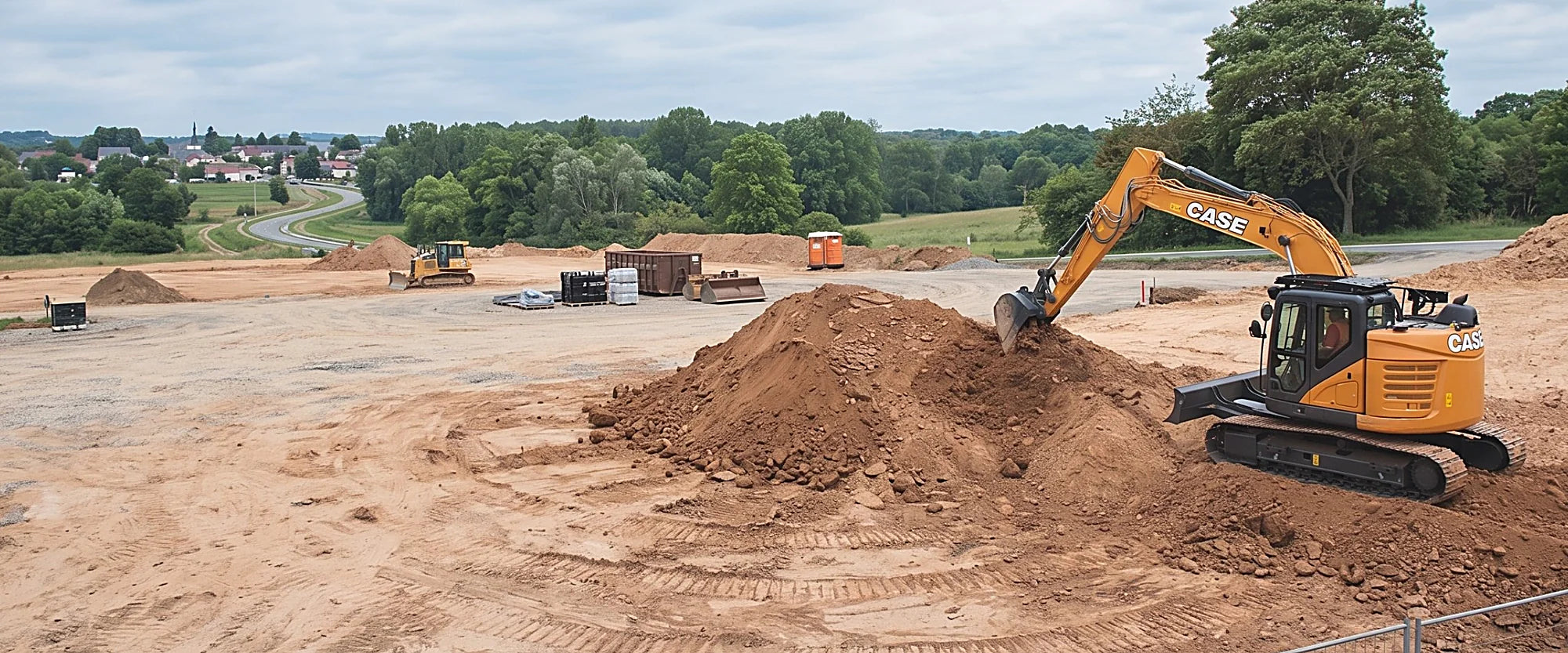 used Case backhoe loader, Les Équipements Daigle