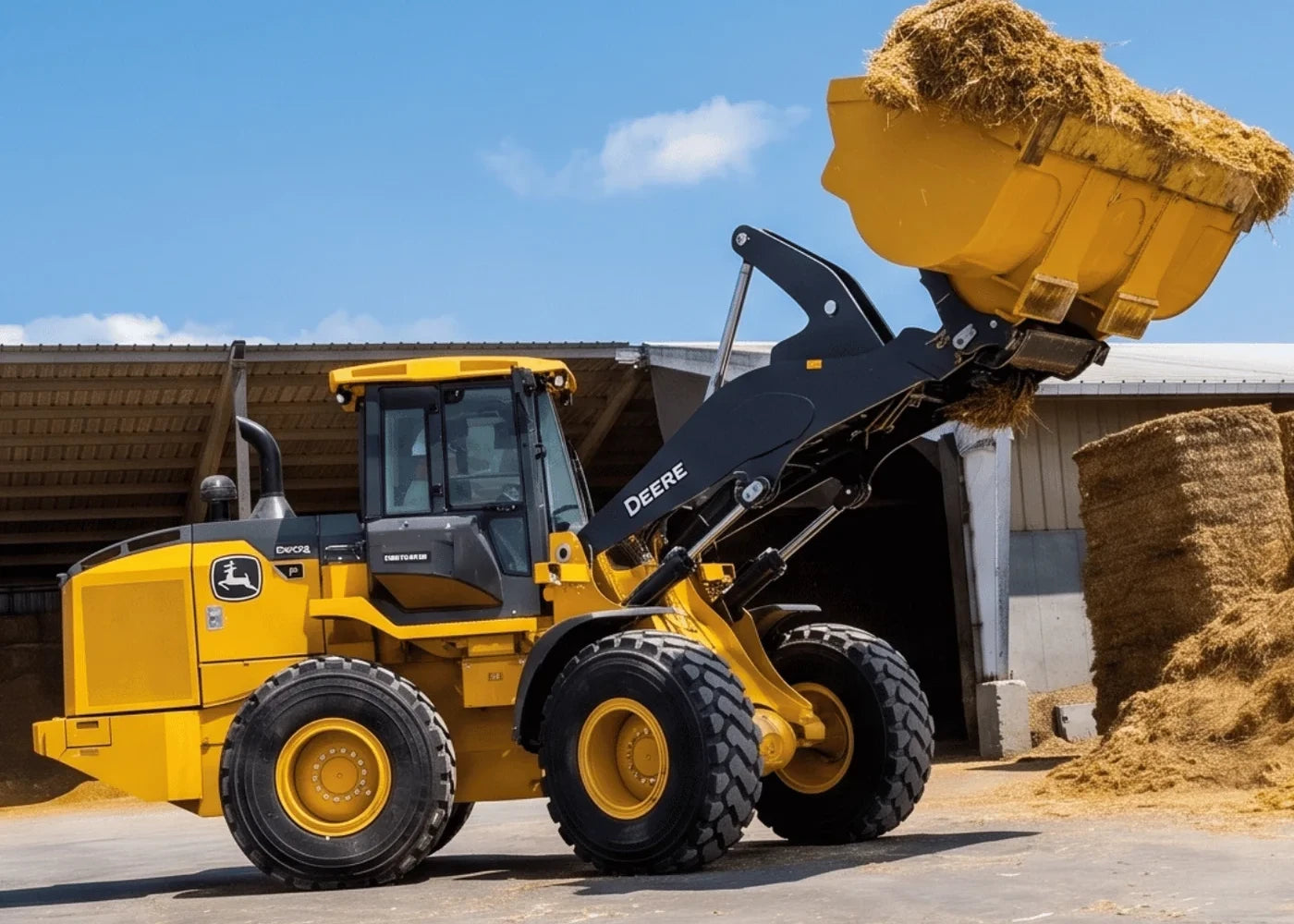 Machine de construction usagée préparée par les Équipements Daigle, machinerie lourde usagée