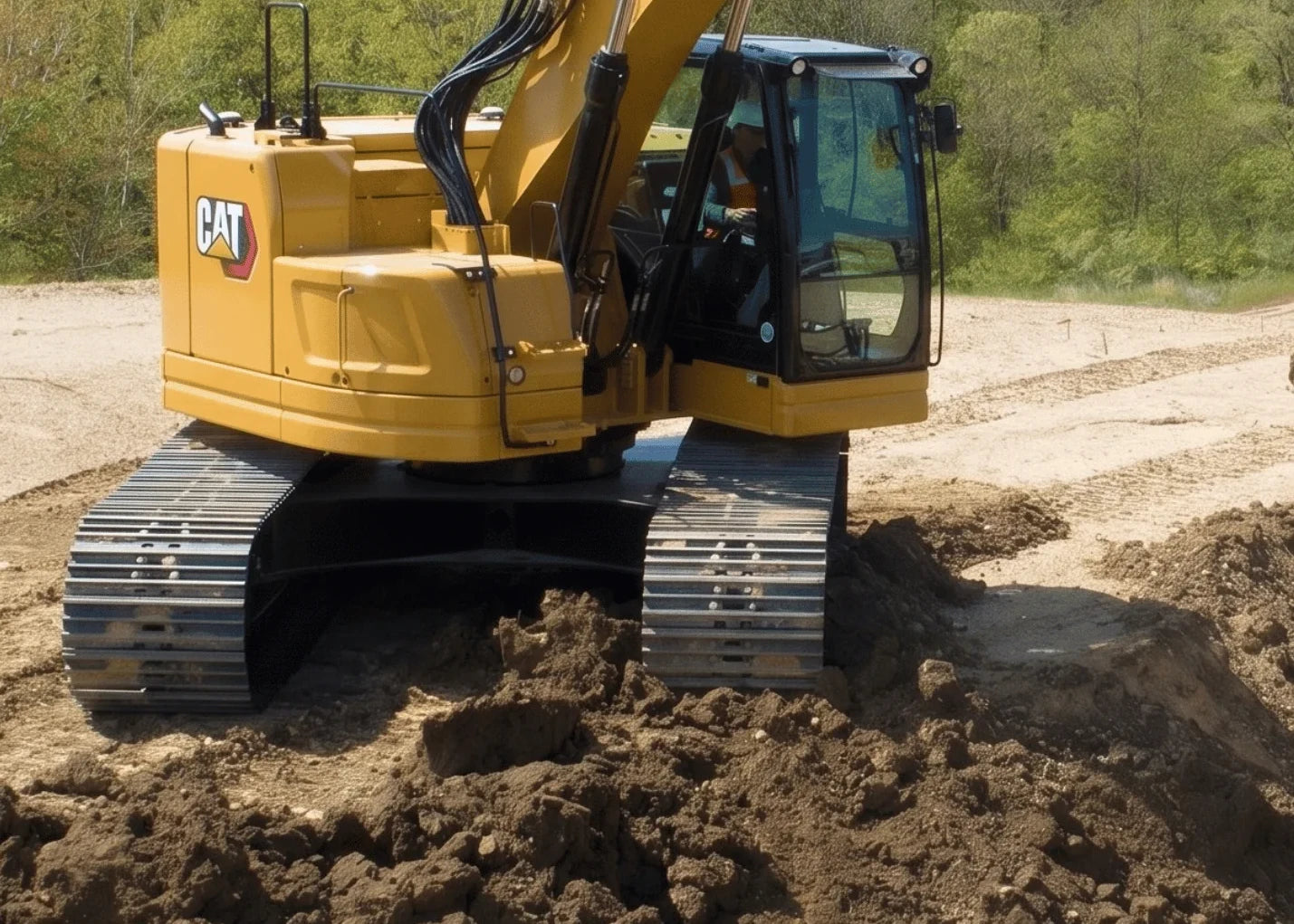 Caterpillar 926M wheel loader loading material