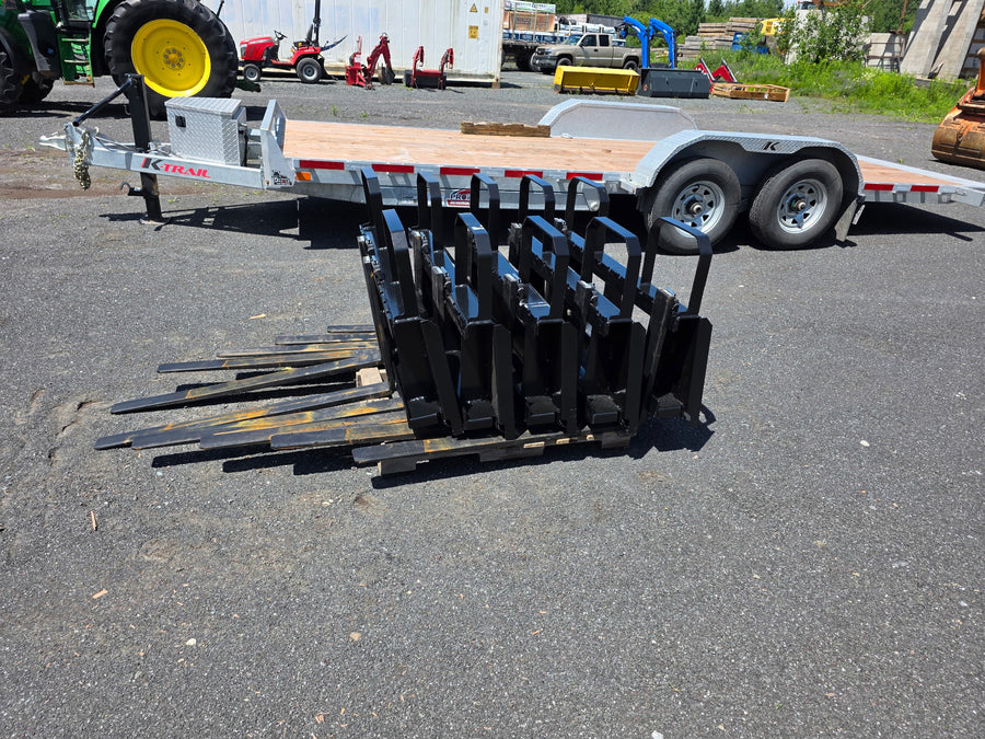 Fourche attache skid steer 42'' 2000lbs