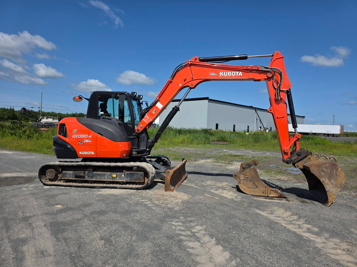 2019 Kubota KX080-4SG Excavator