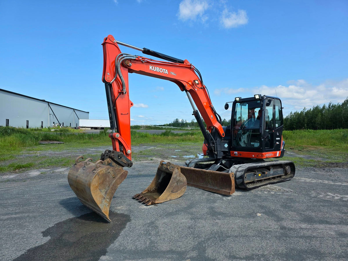 2019 Kubota KX080-4SG Excavator