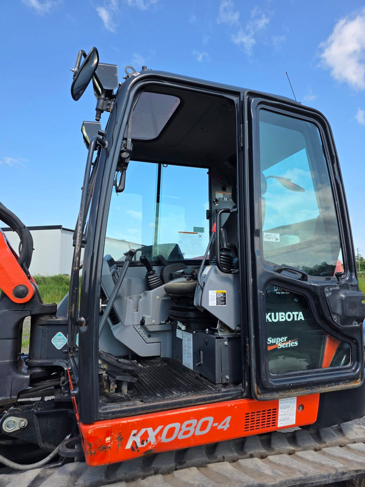 2019 Kubota KX080-4SG Excavator