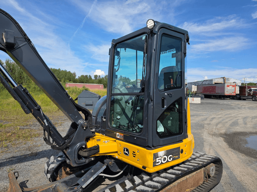 Excavatrice John Deere 50G 2020