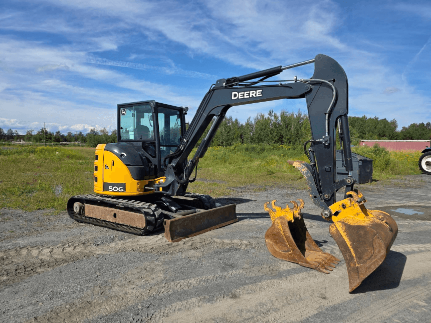 Excavatrice John Deere 50G 2020