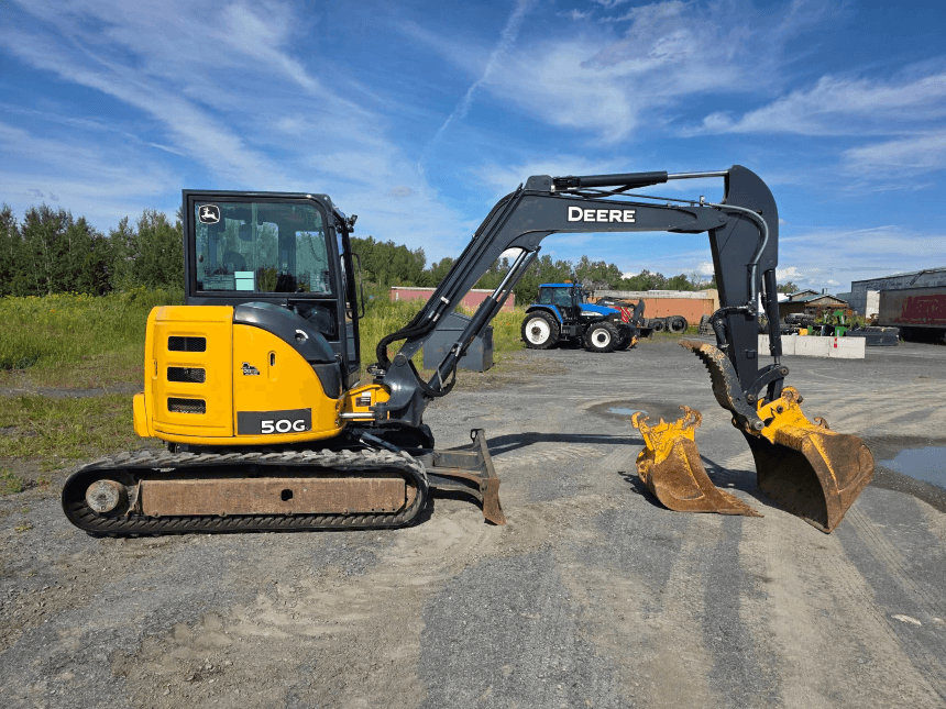 Excavatrice John Deere 50G 2020