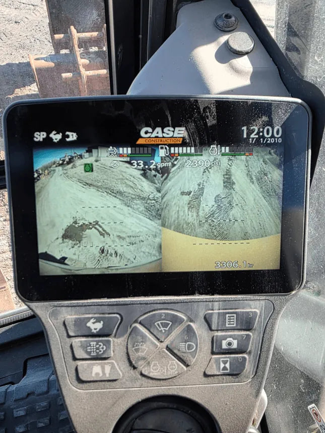 2019 Case CX145D SR Excavator – Display