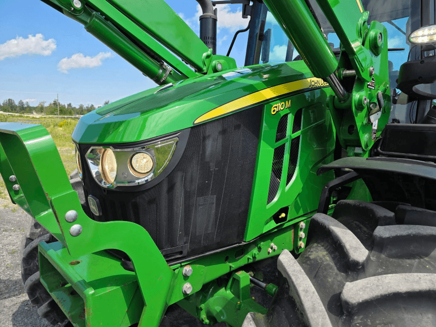 2022 John Deere 6110M Tractor – Hood and front loader