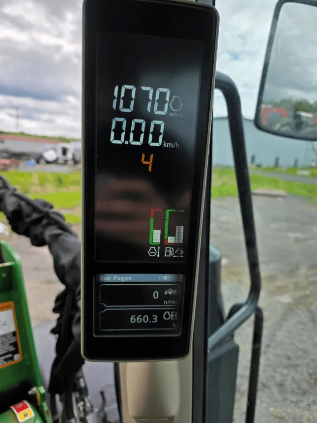 2021 John Deere 6120M Tractor – Dashboard
