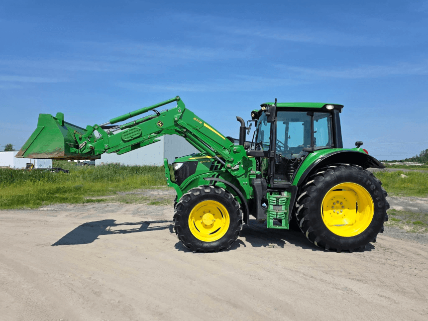 2021 John Deere 6140M Tractor – Left side profile