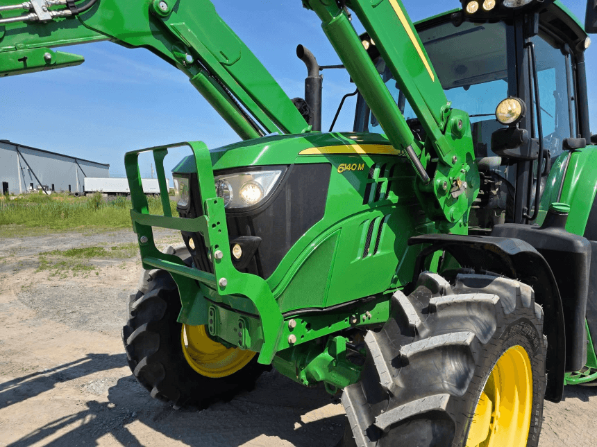 2021 John Deere 6140M Tractor – Front of the tractor