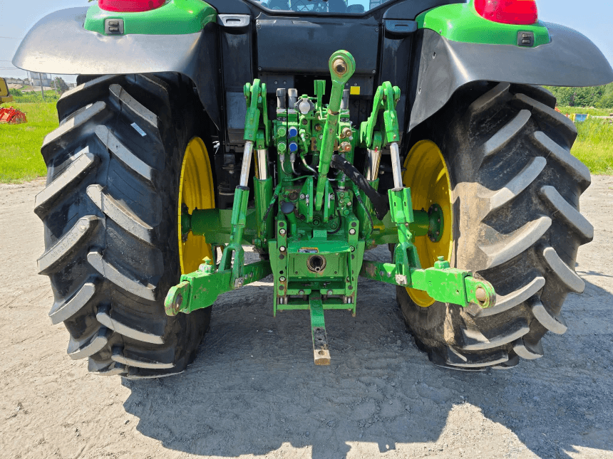 2021 John Deere 6140M Tractor – Rear three-point hitch