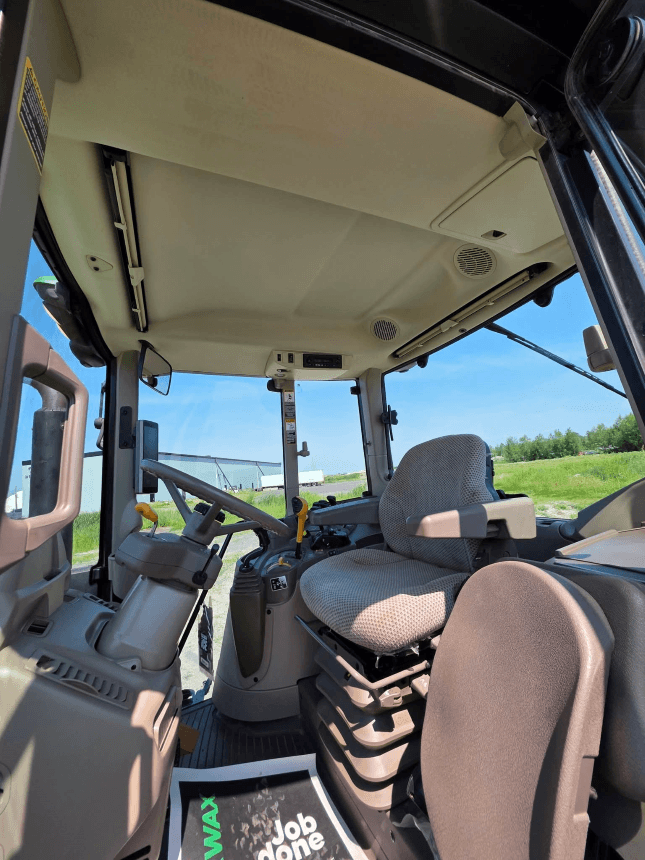 2021 John Deere 6140M Tractor – Cab interior