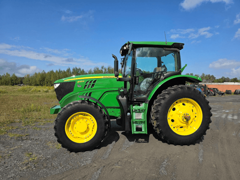 Tracteur John Deere 6145R 2016 - Vue latérale