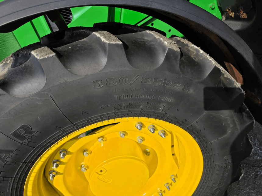 2016 John Deere 6145R Tractor – Front tire 380/85R28