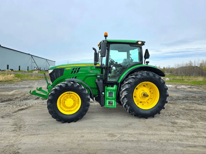 2020 John Deere 6155R Tractor – Three-quarter view