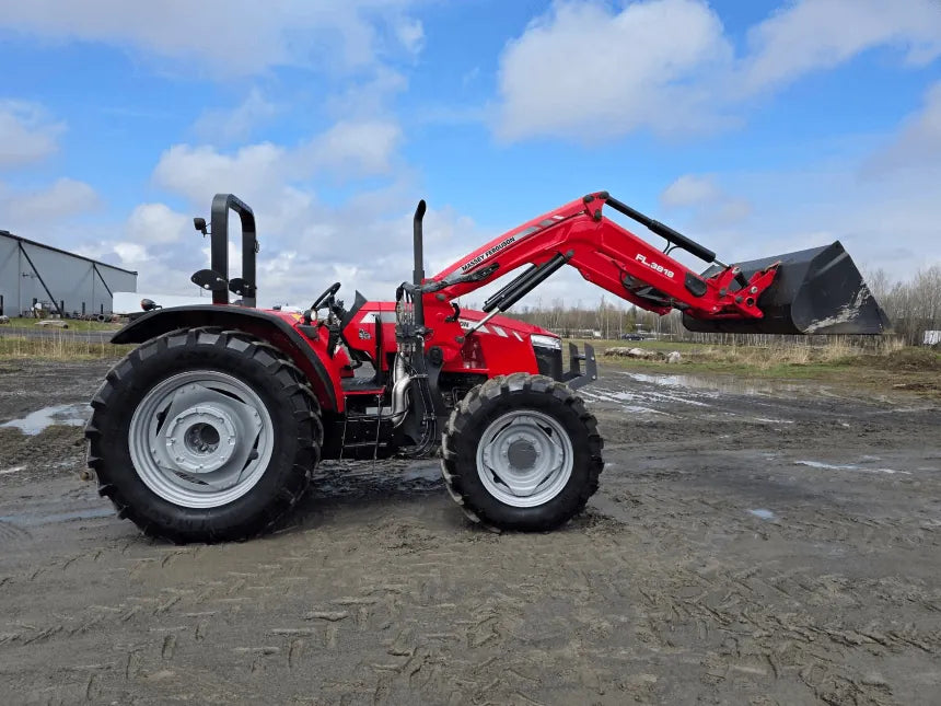 2022 Massey Ferguson 5711 Tractor – Loader raised