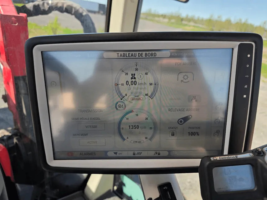 Tracteur McCormick X7.670 2019 – Écran tactile
