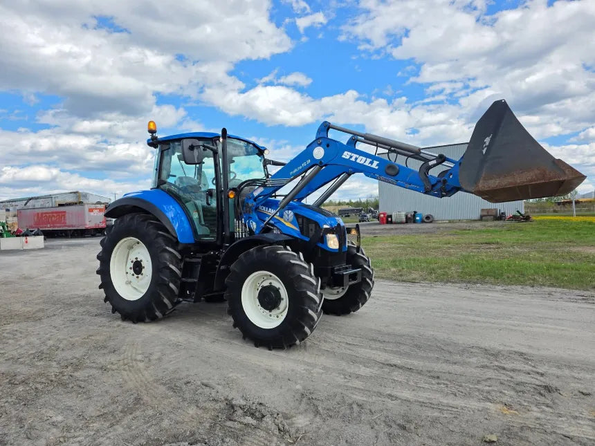 Tracteur New Holland T5.105EC 2016 – Vue latérale