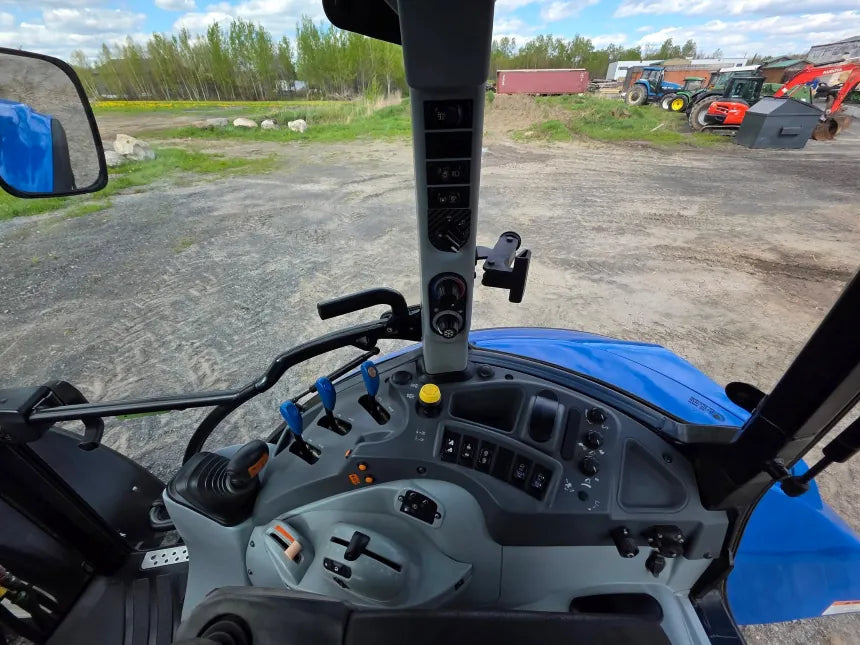 Tracteur New Holland T5.105EC 2016 – Contrôles hydrauliques