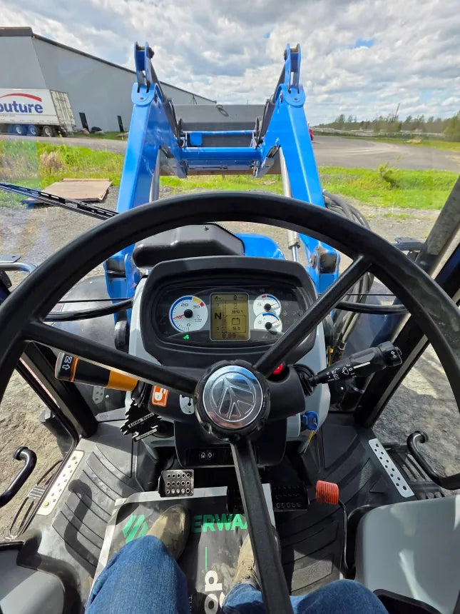 Tracteur New Holland T5.105EC 2016 – Affichage numerique