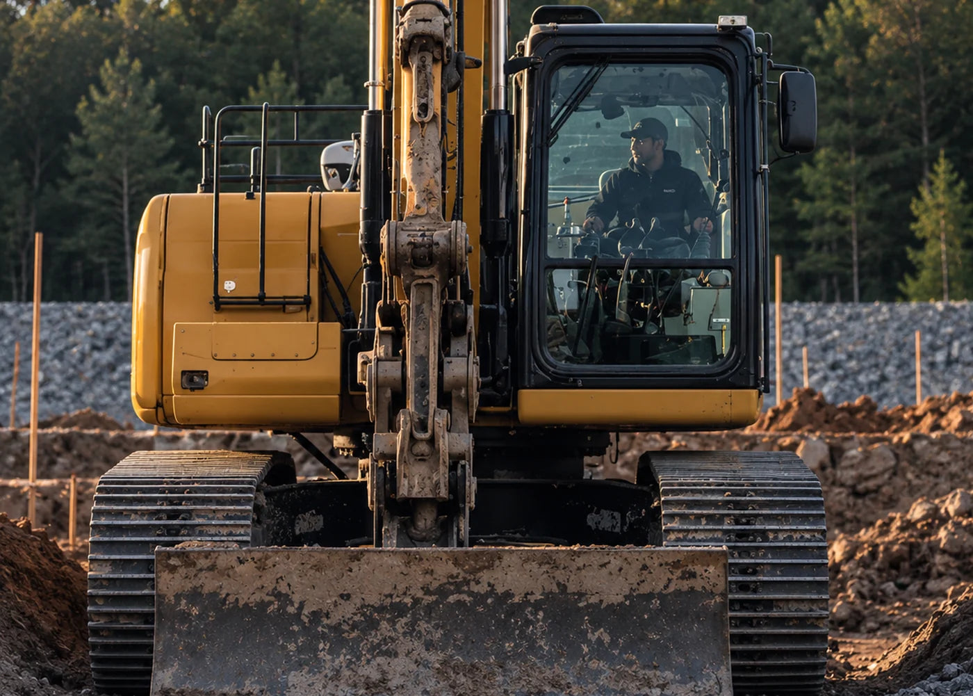 Machinerie usagée inspectée, Les Équipements Daigle, excavation