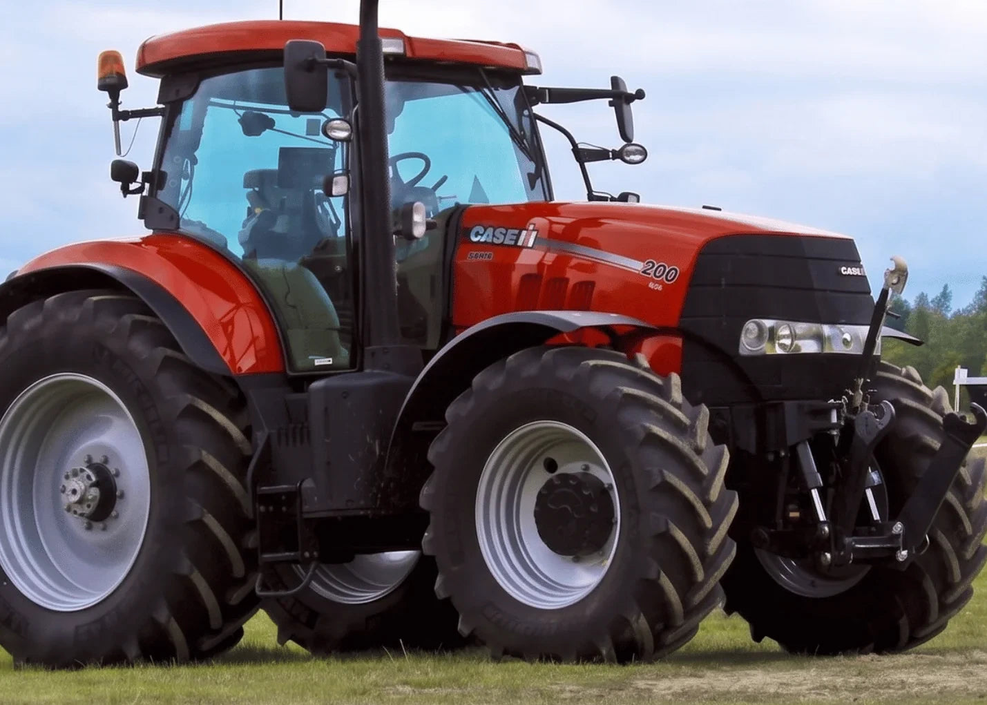 Tracteur Case IH Puma avec chargeur frontal