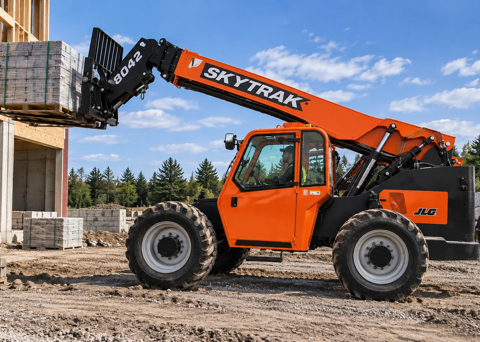 Telehandlers, used construction machinery, Équipements Daigle, used construction equipment