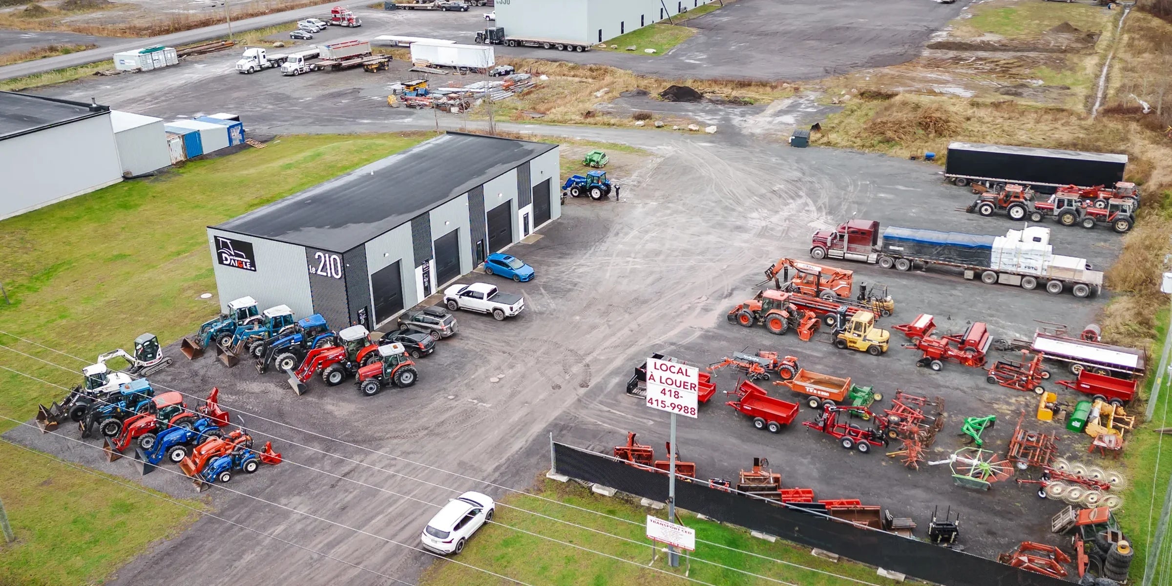 Équipements Daigle, votre concessionnaire de machinerie usagée, excavatrice Caterpillar usagée