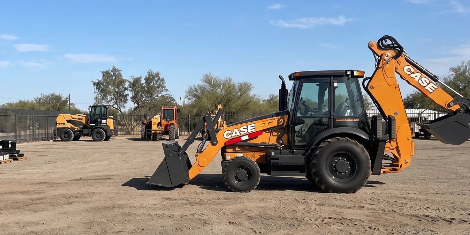 Équipements Daigle, your used machinery dealer, used Case backhoe loader