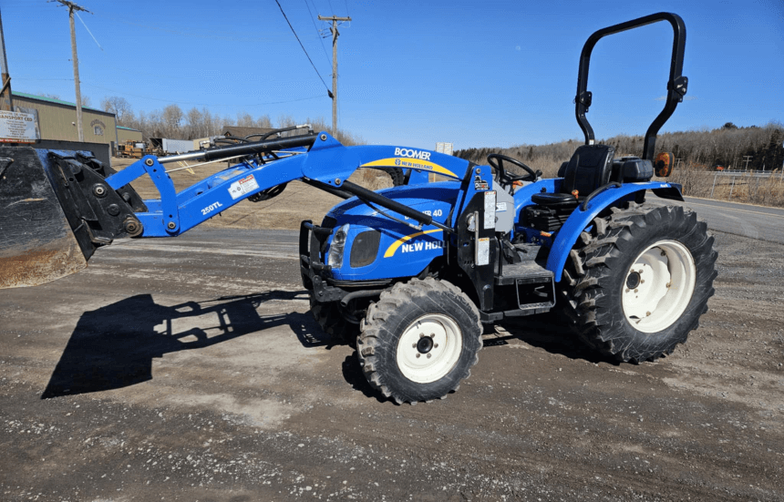 tracteur new holland boomer 40