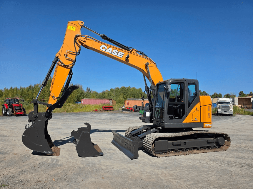 excavatrice case cx145csr