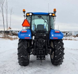 New Holland T5.95 2014 vue arrière tracteur usagé 3147 heures Québec