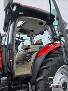 Cabine Case IH Maxxum 135 2020 siège opérateur