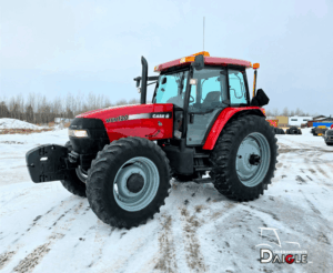 Tracteur Case IH MXM120 2004 vue avant gauche