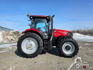 Case IH Maxxum 125 tractor full profile