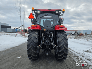 Rear view Case IH Maxxum 135 2020 hitch