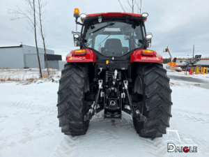 Rear of Case IH Maxxum 135 2019 tractor with hitch
