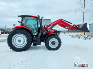 Full side profile Case IH Maxxum 135 2019