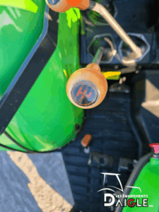 Hydraulic control lever of Deutz-Fahr Agrolux 320 tractor
