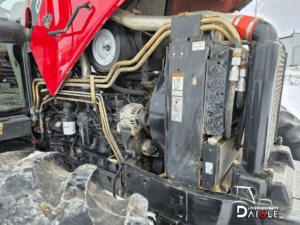 Vue moteur tracteur Case IH MXM120 2004