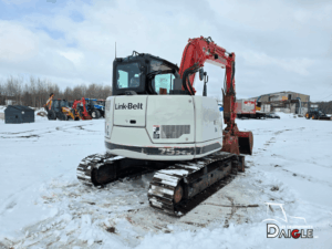 Excavatrice Link-Belt 75X3 avec deux godets