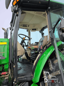 John Deere 6130D cab operator access