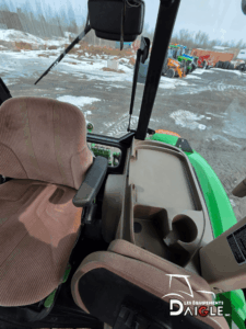 John Deere 6130D cab controls