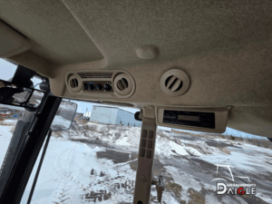 John Deere 6130D cab ceiling ventilation