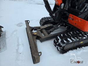 Kubota KX040-4 2017 front blade