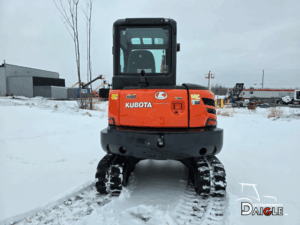 Rear Kubota KX040-4 2017 excavator