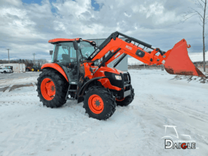 Kubota M7060 2016 3/4 view with loader