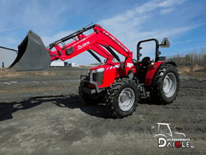 Tracteur Massey Ferguson 4710 avec chargeur frontal en excellent état