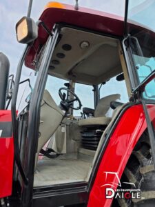 Case IH MXM120 tractor cab interior seat